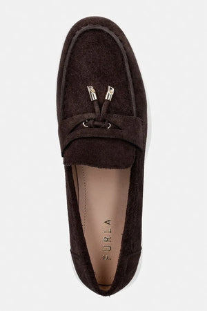 Mocasines Goccia de ante para mujer Furla