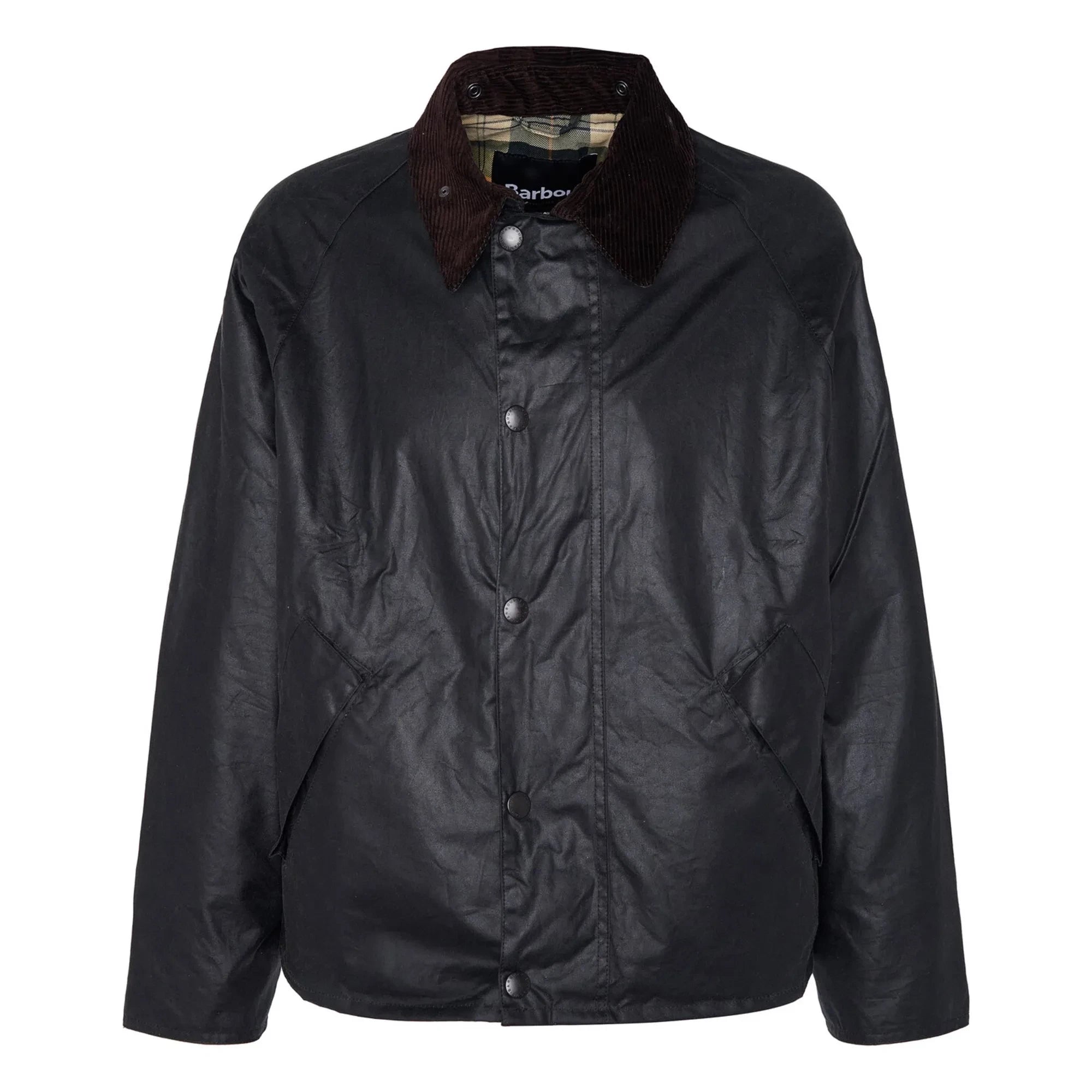 Barbour - Chaqueta Transport Wax Bone | Negro