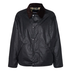 Barbour - Chaqueta Transport Wax Bone | Negro