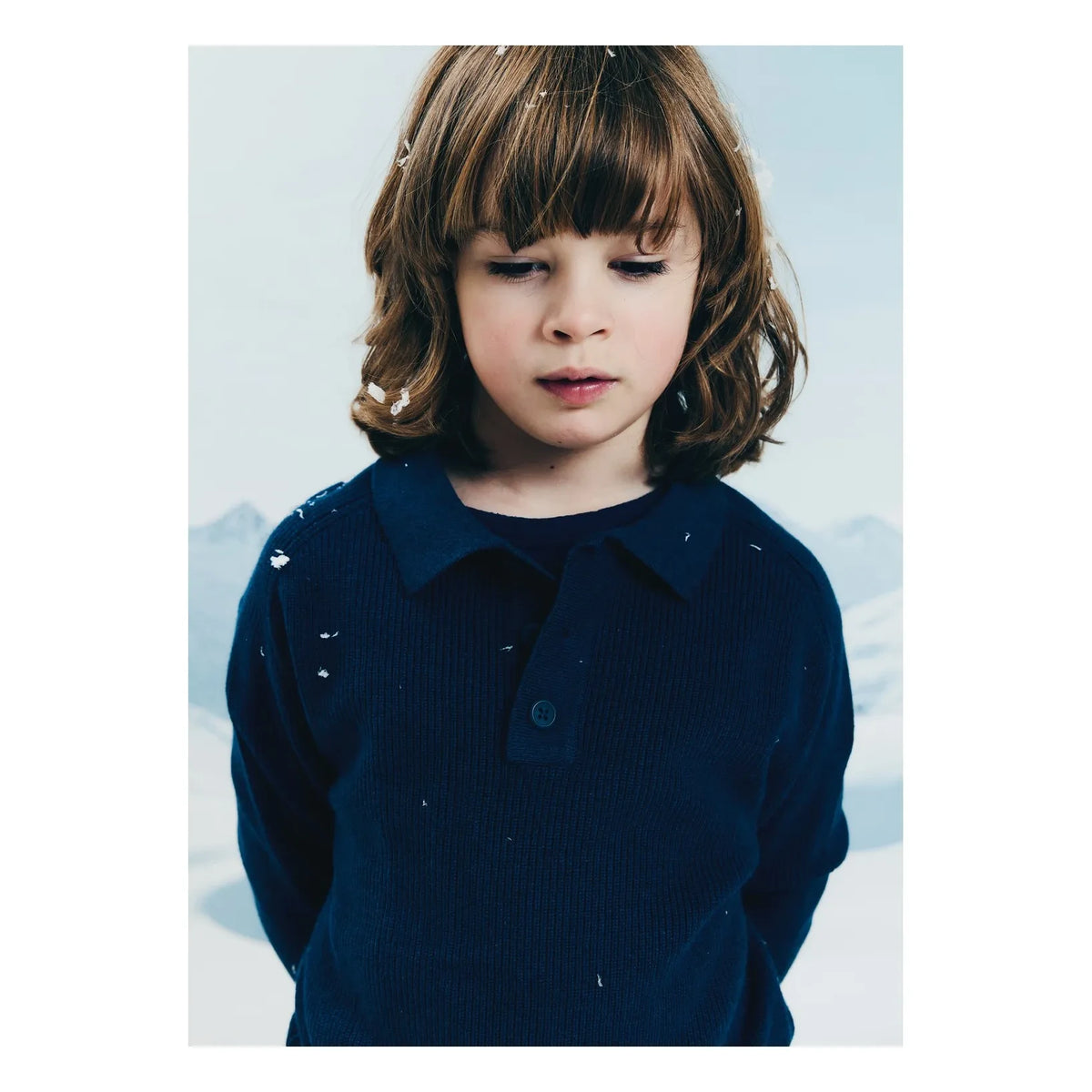 Morley - Zietse Polo de punto | Denim azul
