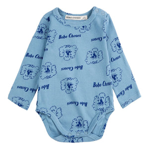 Bobo Choses - Body Dogs Algodón Orgánico | Azul