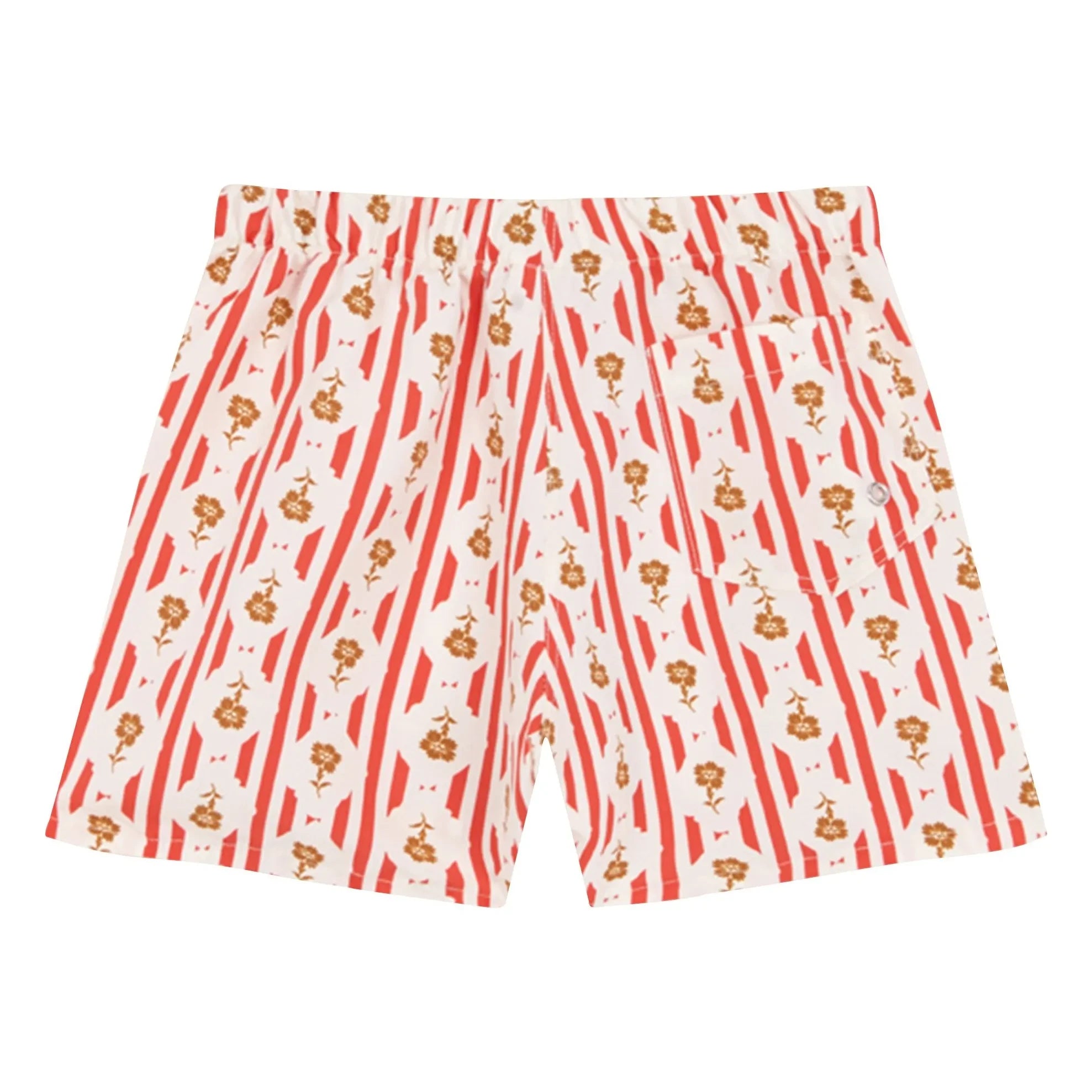 birinit - Bañador corto con estampado floral Valonga | Rojo