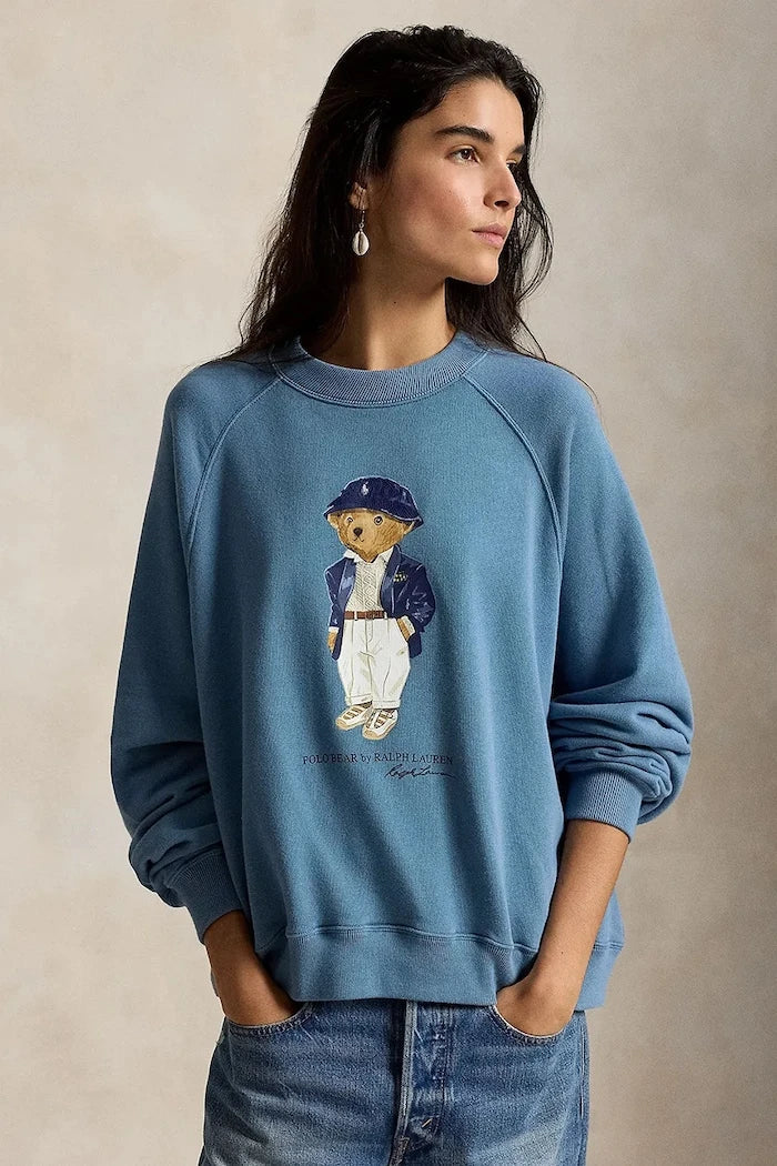 Sudadera de algodón Polo Ralph Lauren para mujer