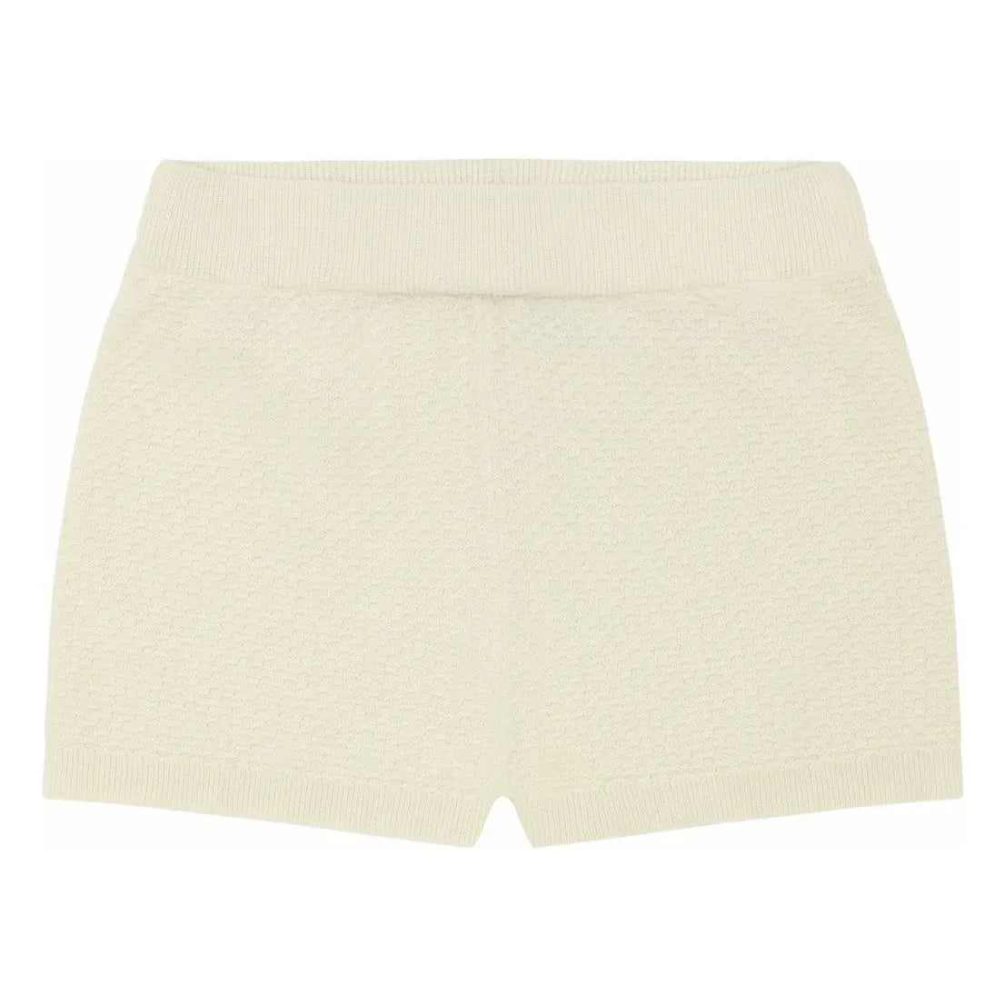 FUB - Short de piqué de punto fino de algodón orgánico | Crudo