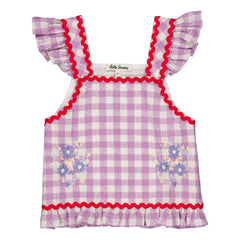 Hola, Simone - Top Iria Vichy | Lavanda