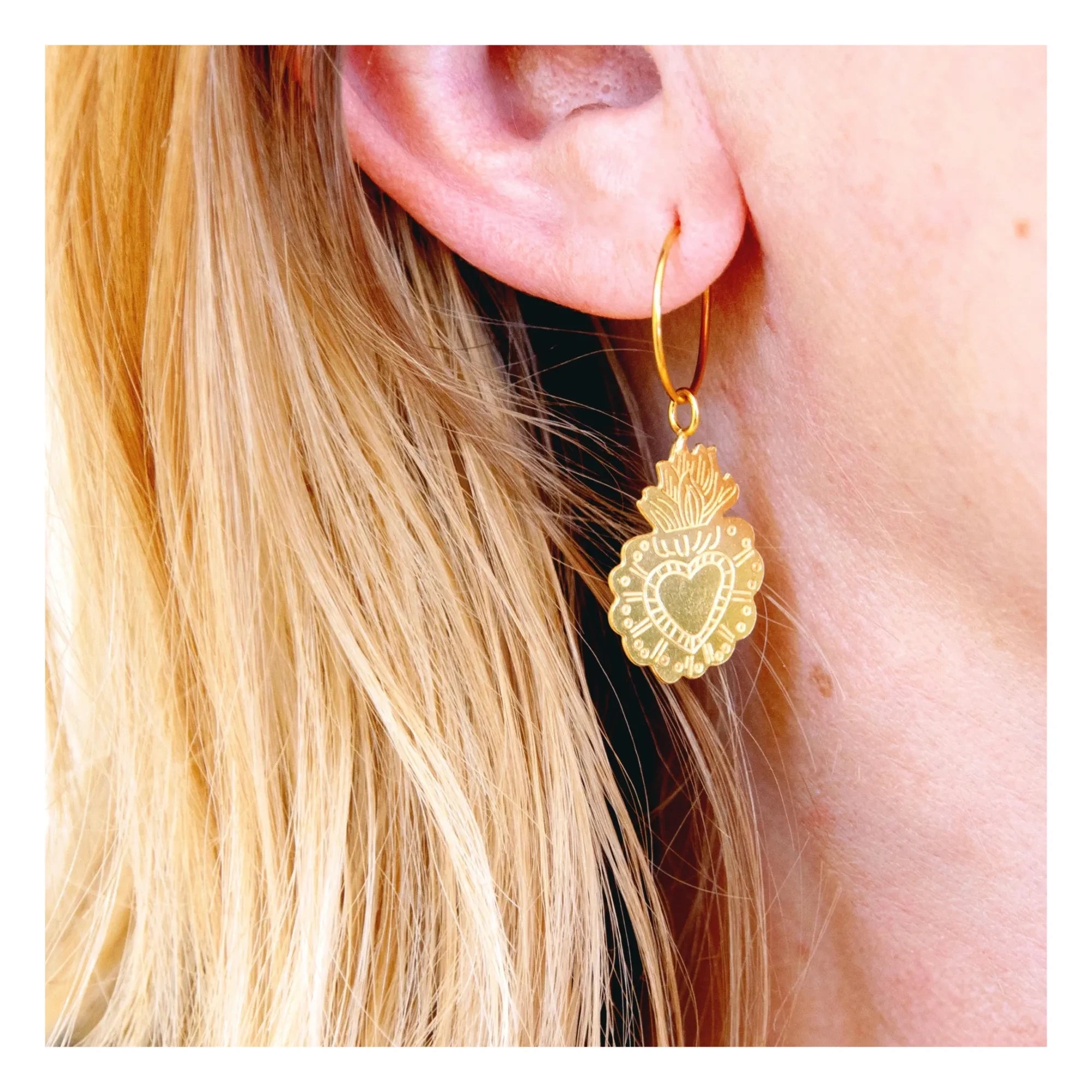 Adorabili - Creoles Russian Doll | Oro