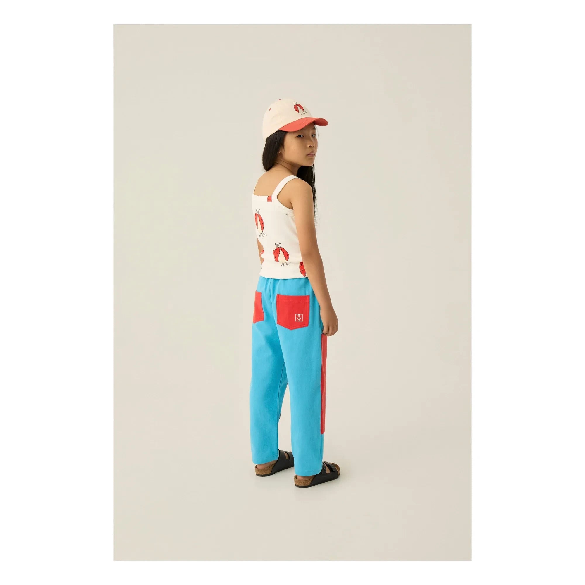 The Campamento - Camiseta de canalé de mariquitas | Crudo
