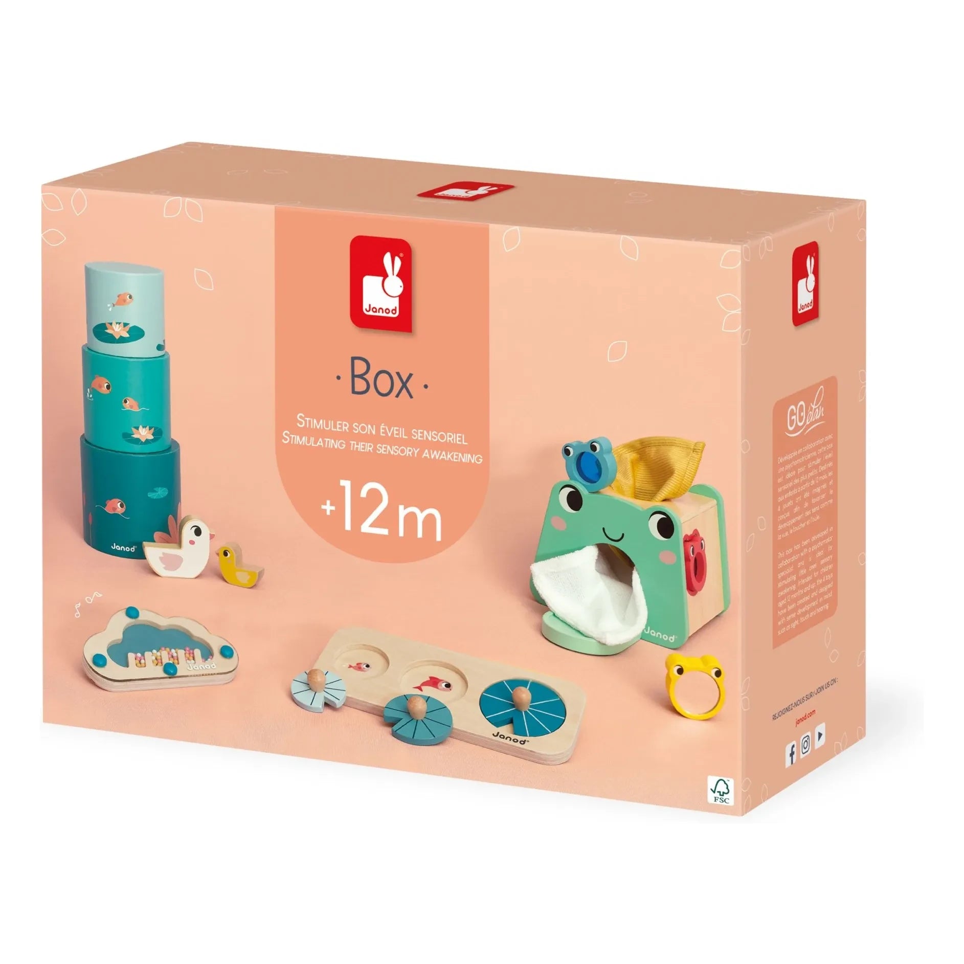 Janod - Set de regalo 12 meses