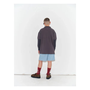 Main Story - Pantalones Cortos Vaqueros de Algodón Orgánico | Azul Claro