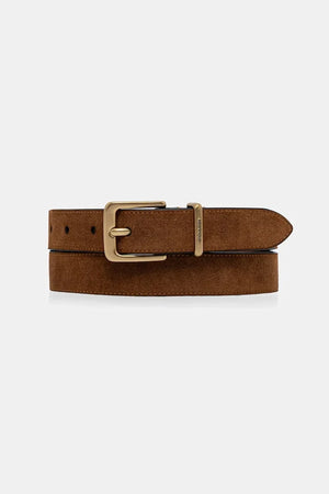 Cinturón de gamuza para mujer Coach