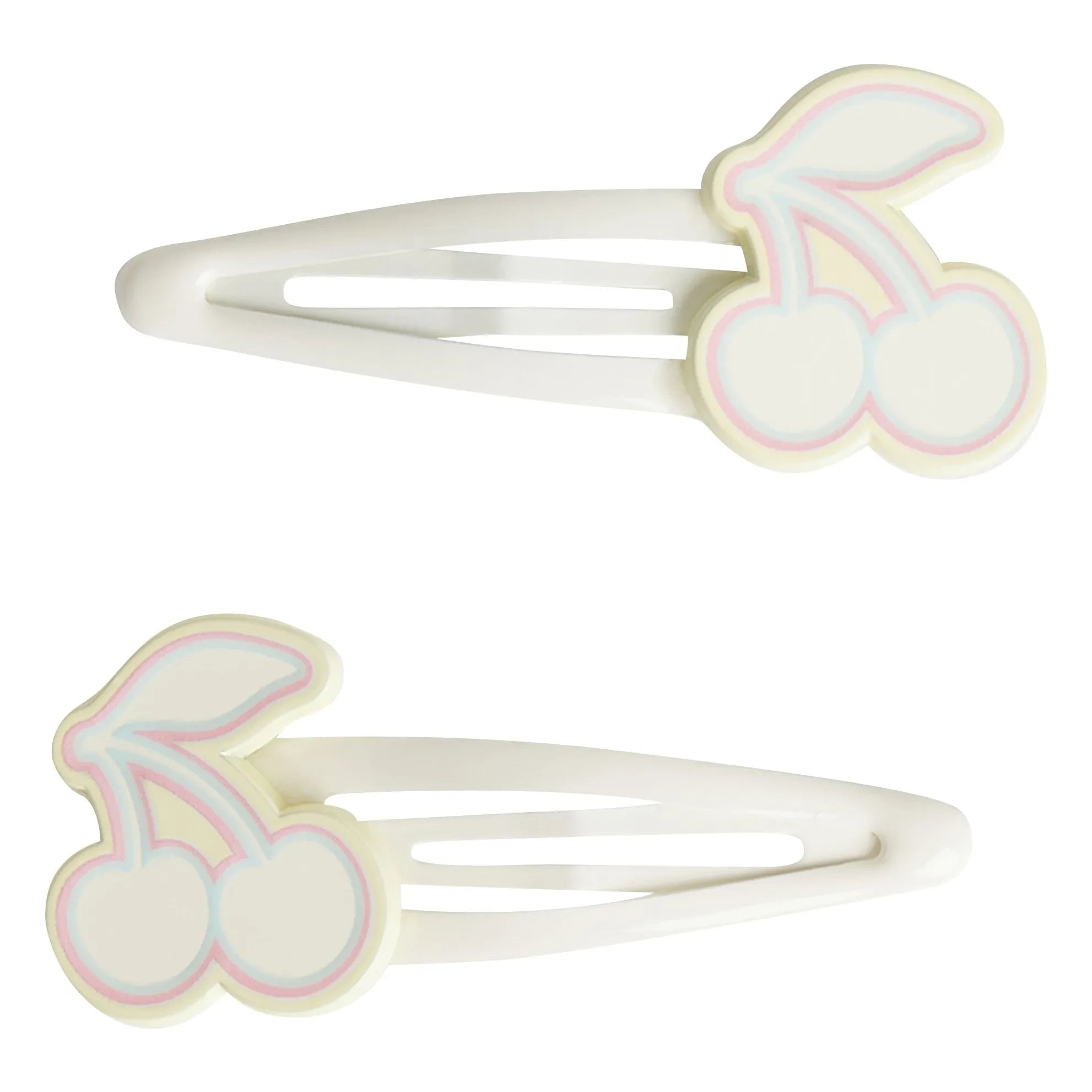 Bonpoint - Set de 2 horquillas Marina Cherry | Marfil