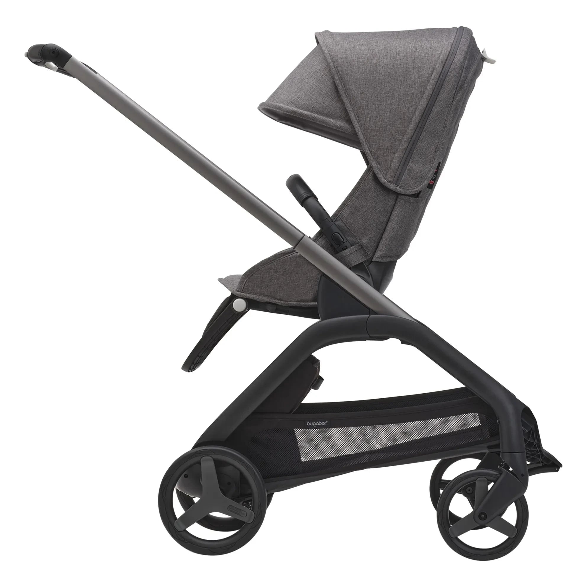 Bugaboo - Bugaboo Dragonfly Cochecito Urbano Completo Chasis de Grafito | Heather Gri