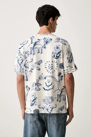 Camiseta de algodón para hombre Scotch & Soda