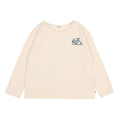 Búho - Camiseta Hacia el mar Algodón orgánico | Beige