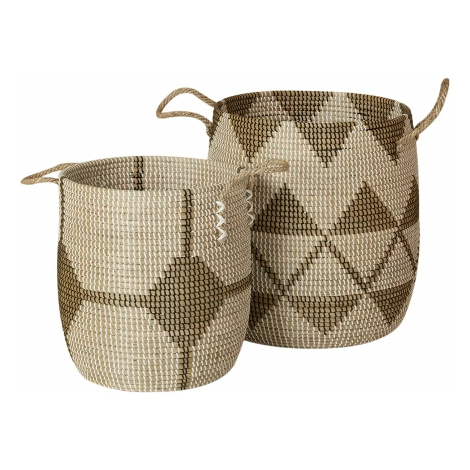 Quax - Cestas de almacenamiento - Set de 2 | Beige