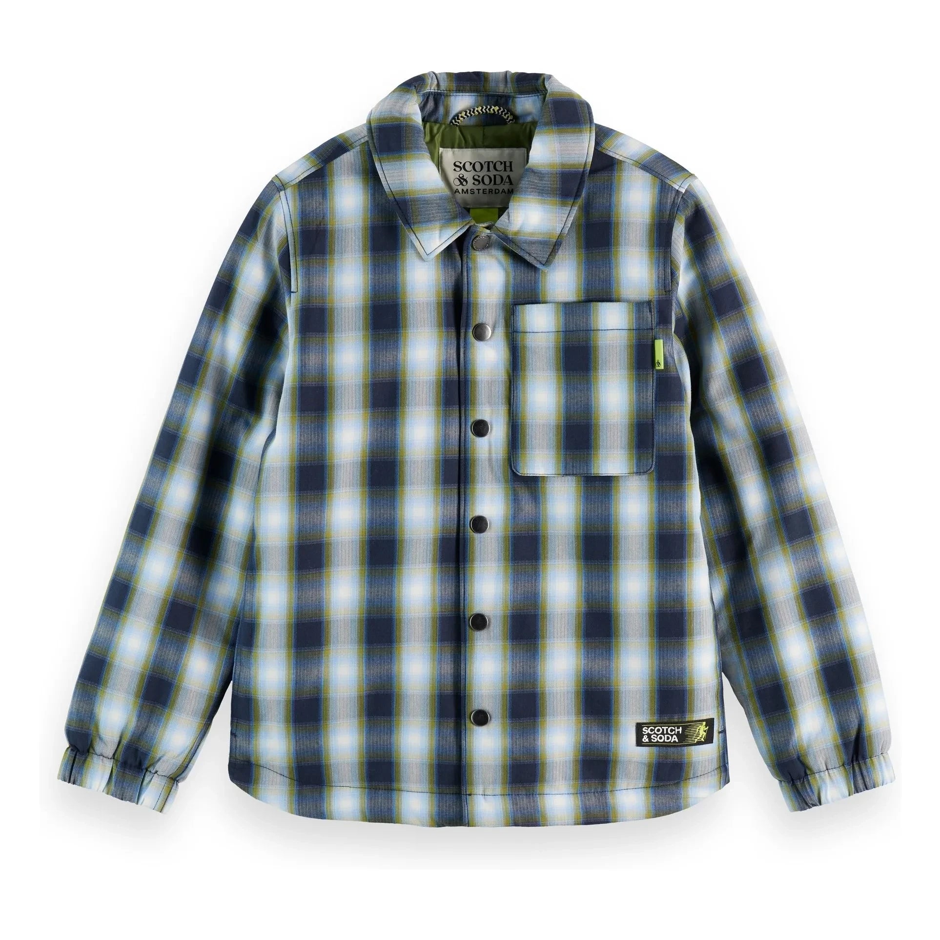 Scotch & Soda - Chaqueta de Cuadros | Azul