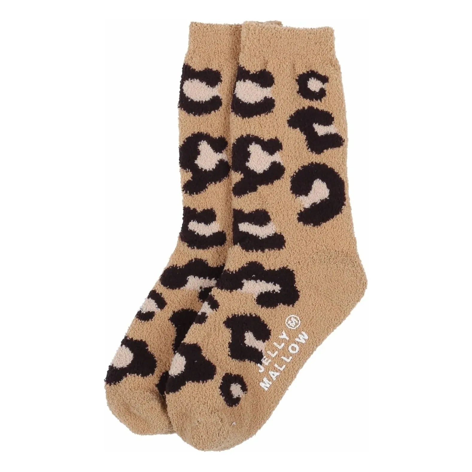 Jelly Mallow - Calcetines Tarry Leopardo 2 Pares | Beige