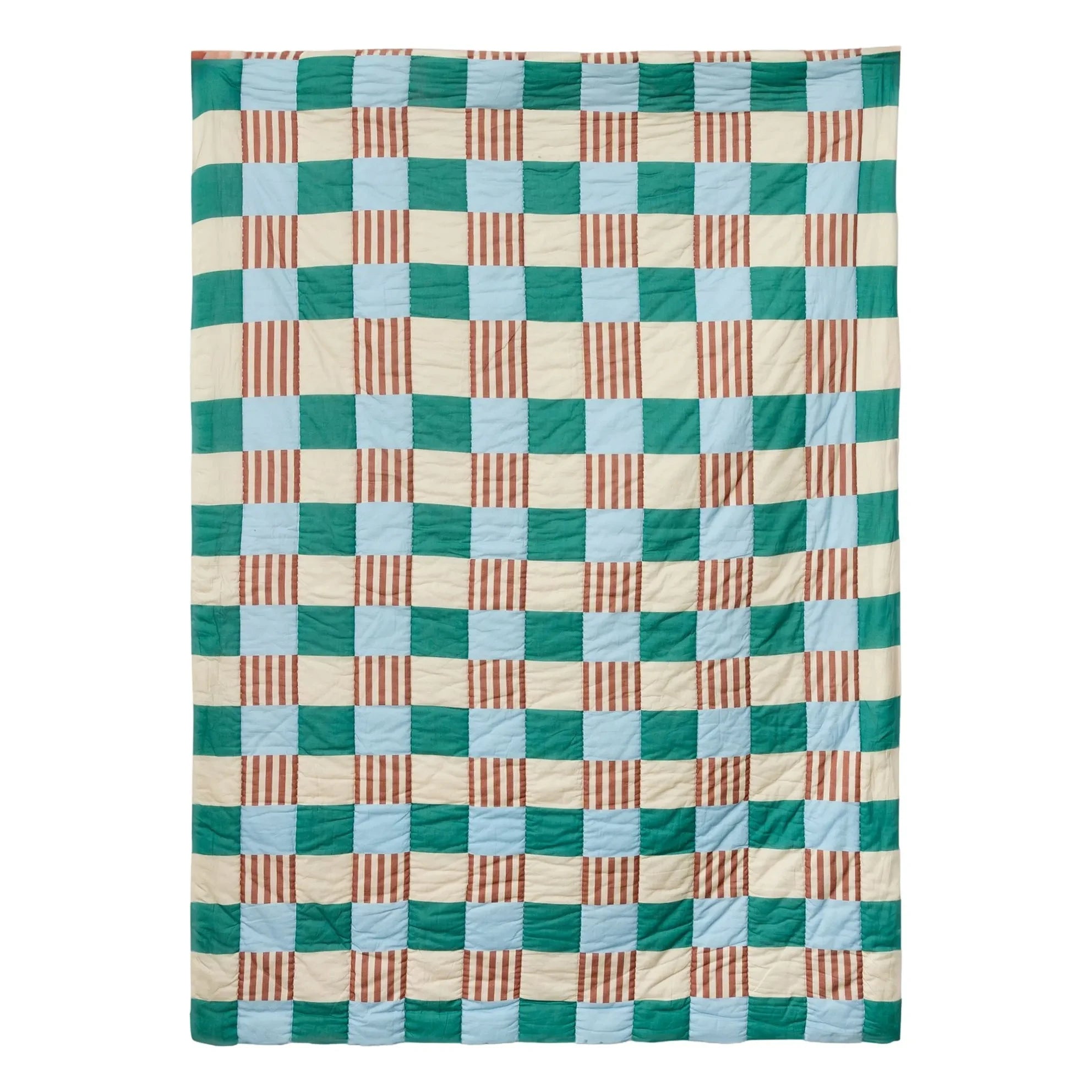 Tarta Gelatina - Manta reversible Playground | Verde