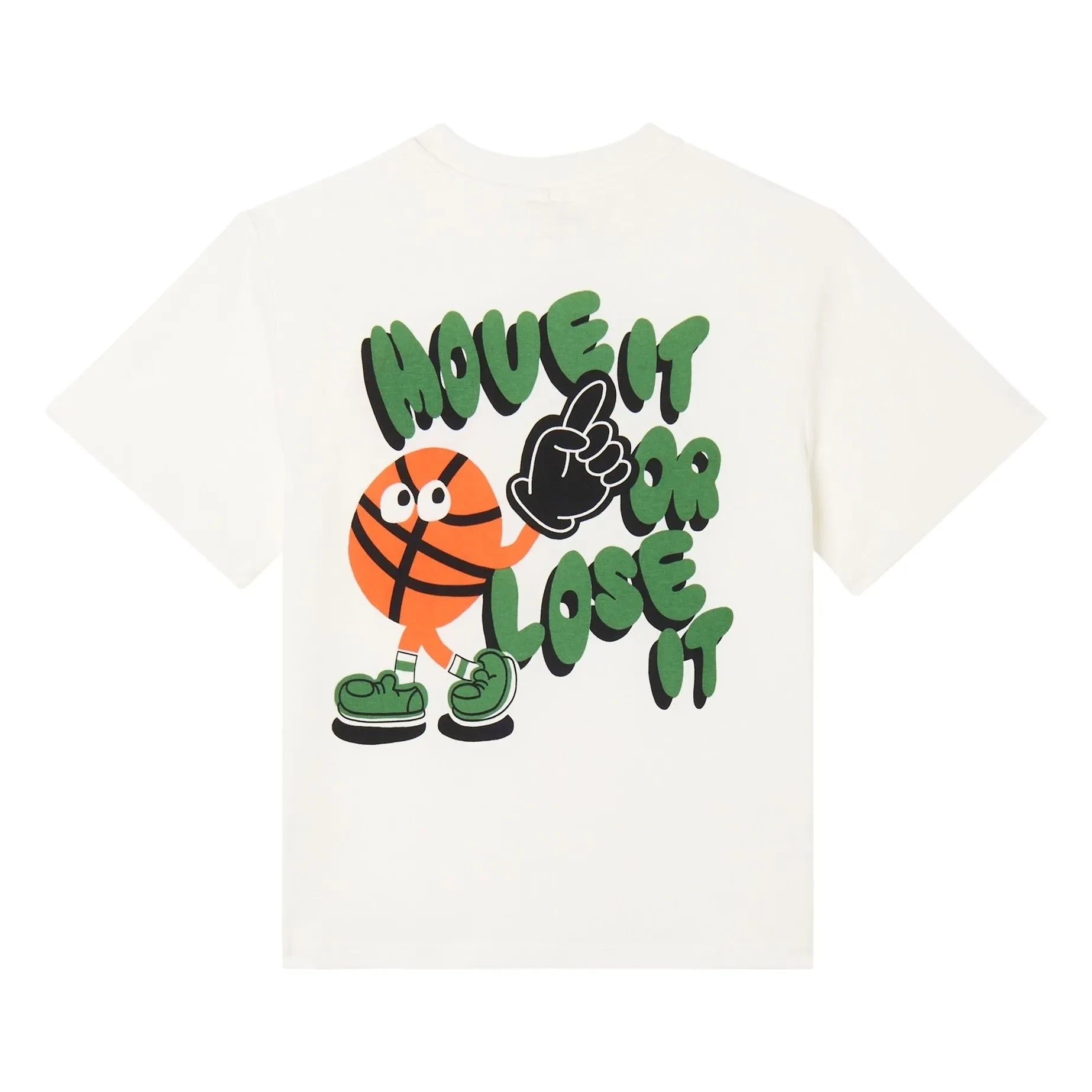Stella McCartney Niños - Camiseta de baloncesto | Crema