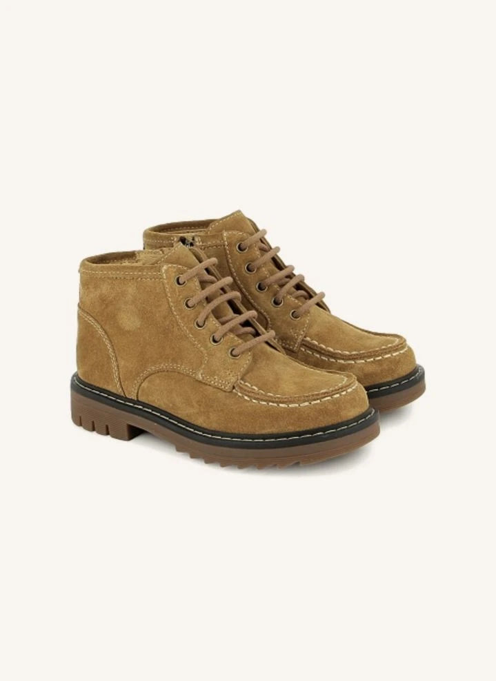 Pom d'Api - Boots Laces Sid Plato | Caramelo