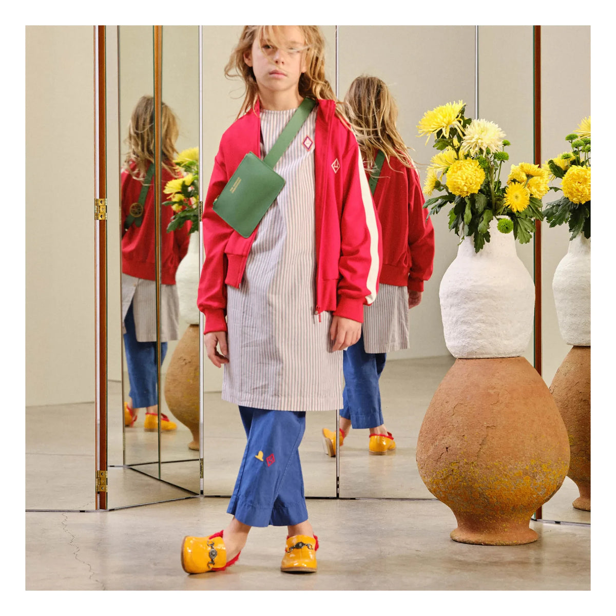 The Animals Observatory - Vestido de rayas | Crudo