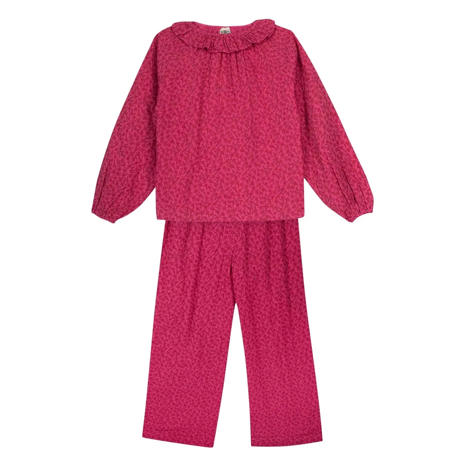 Bonton - Papita Çiçek Desenli Pijama | Framboise