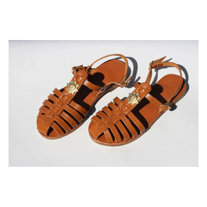 Mama Praïa - Fisherman Sun sandalias | Camel