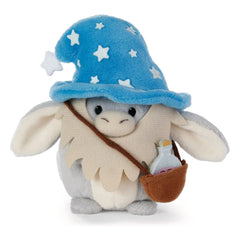 Peluche de burro "Nici - Earl" y disfraz de Mago Fluorescente | Gris