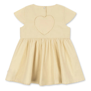 Konges Sløjd - Vestido de espalda abierta Hearly Algodón orgánico | Beige