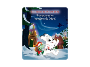Tonies - Pompon y Luces de Navidad en Francés - Calendario de Adviento