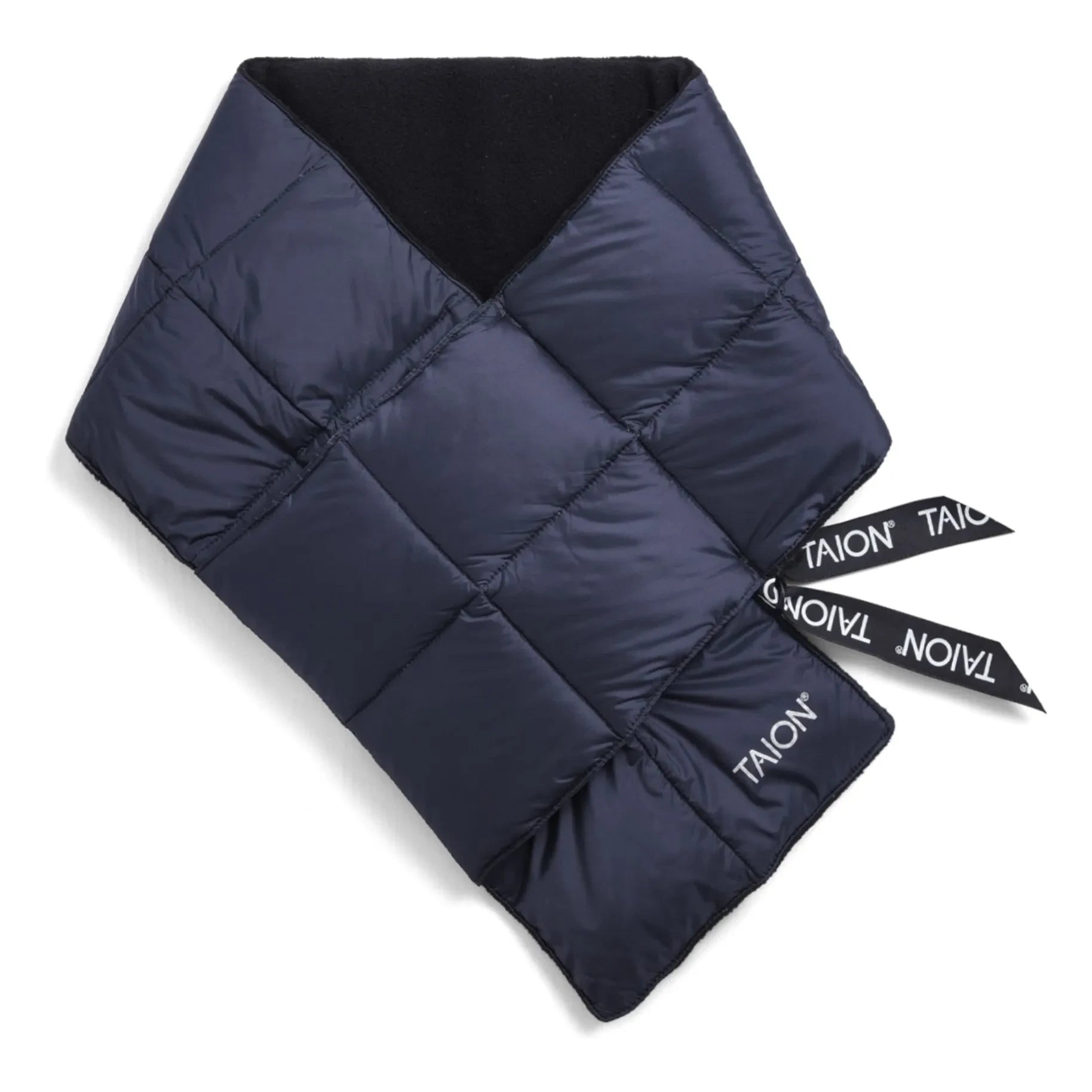 Taion - Bufanda acolchada unisex | Azul marino