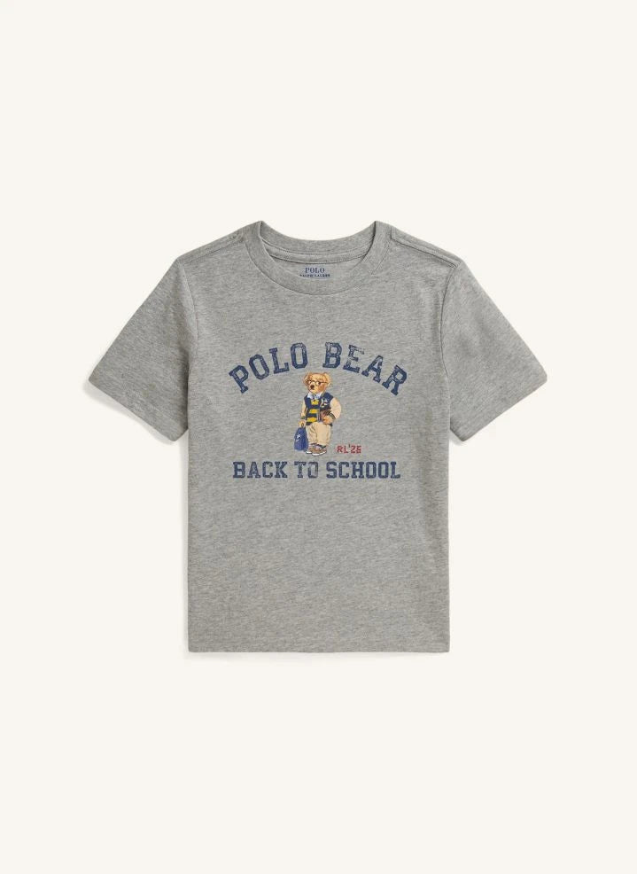 Ralph Lauren - Camiseta Polo Bear Regreso a Clases | Gris
