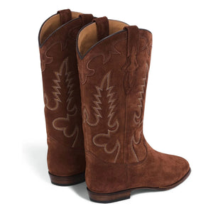 Shiloh Heritage - Botines de gamuza nocturnos | Terracota