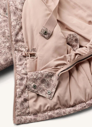 Wheat - Chaqueta de esquí con faldón para nieve | Rosa claro