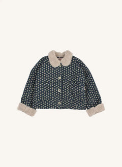 Búho - Chaqueta Cottage Fleuri | Azul Marino