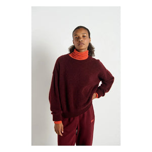 American Vintage - Suéter de alpaca Vitow | Granate