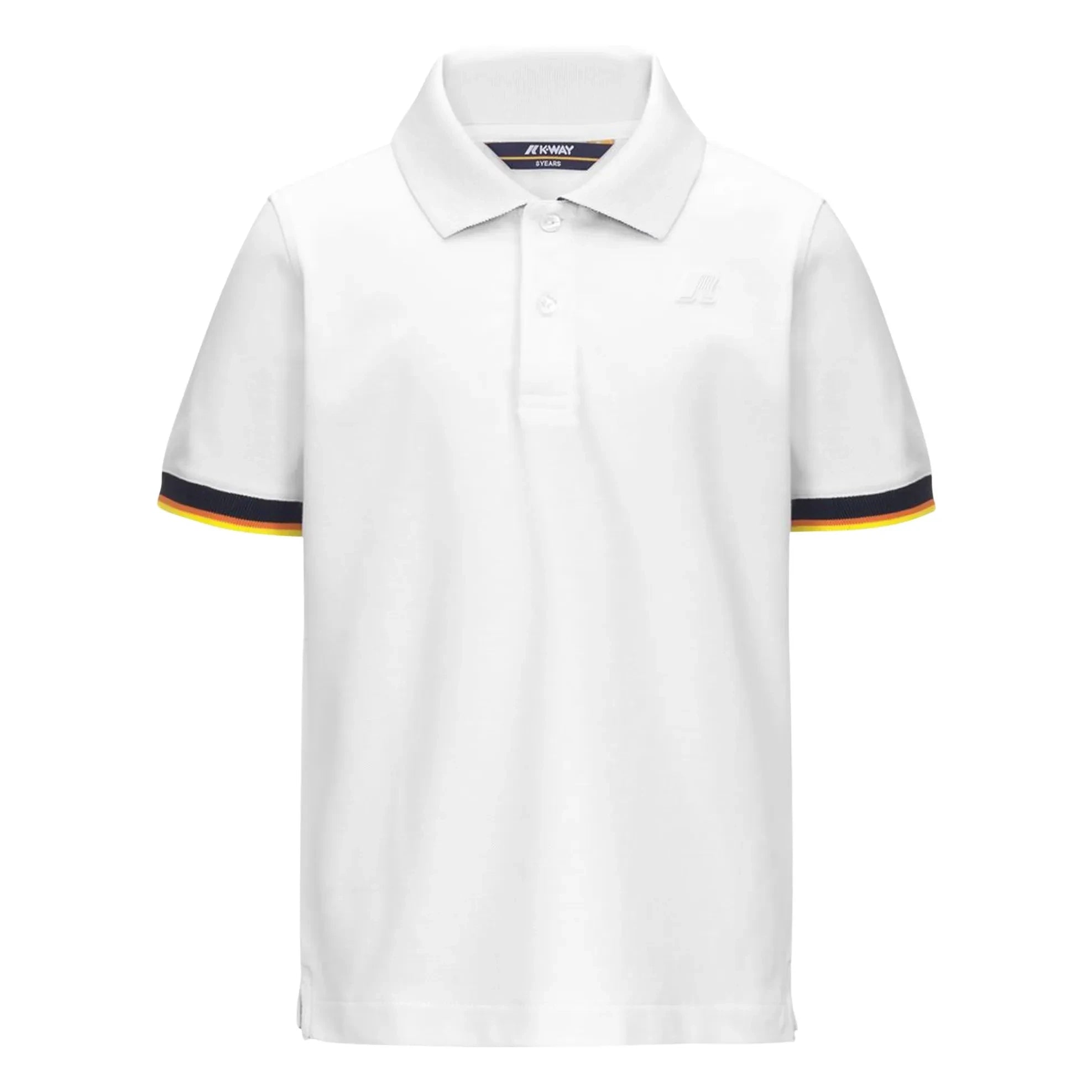 K-way - Polo Vincent Piqué | Blanco