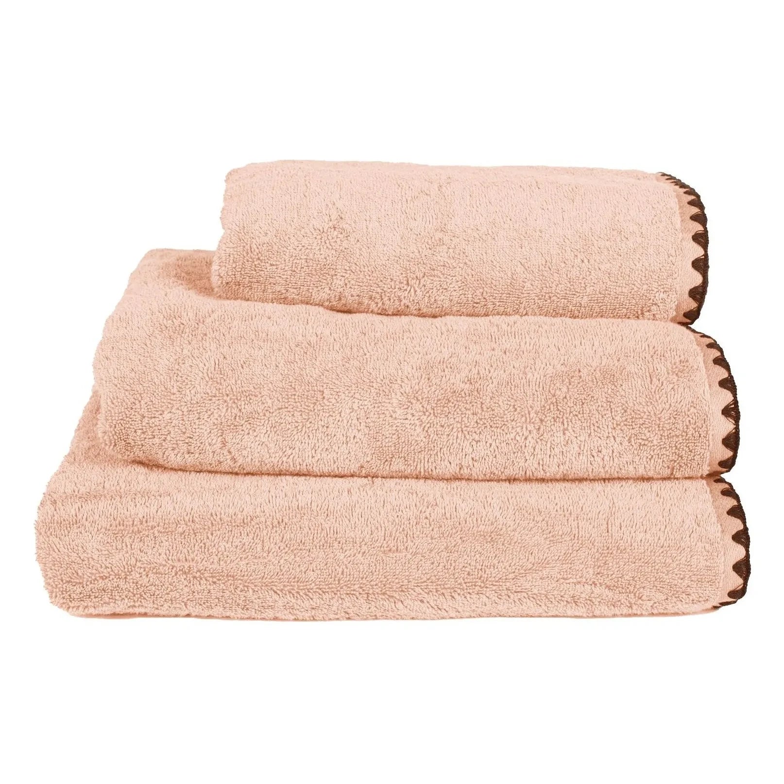 Haomy - Toalla de baño de algodón Issey | Rosa palo