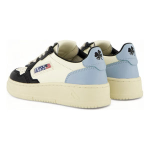 Autry - Zapatillas bajas bicolor de cuero para niños Medalist | Azul