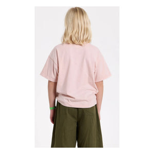 Hundred Pieces - Camiseta de algodón orgánico Luna | Rosa empolvado
