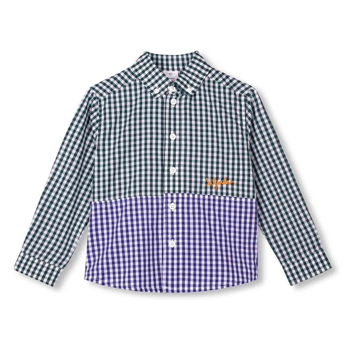 Wynken - Camisa a cuadros azul