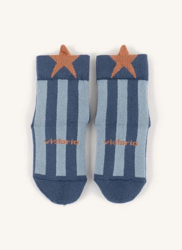 Victoria - Calcetines Etoiles antideslizantes | Mavi