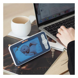 Béaba - Monitor de video para bebés Zen Premium | Azul Noche
