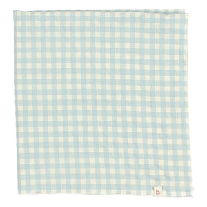 Búho - Pañuelo Gingham Seersucker | Agua