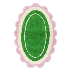 Tarta Gelatina - Alfombrilla de baño Carmen | Verde