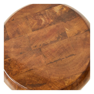 HKliving - Tabure de madera | Nogal