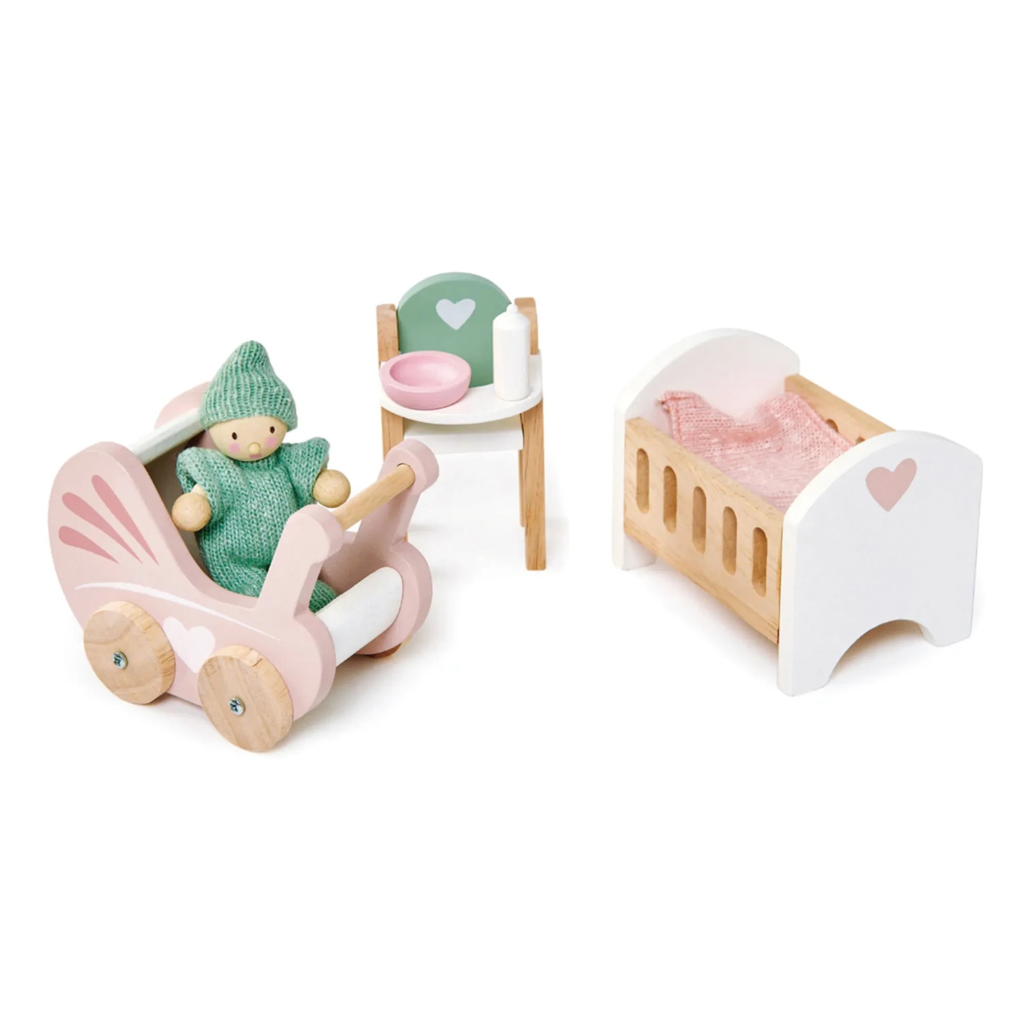 Tender Leaf Toys - Set de Muebles para Habitación Infantil de Casa de Muñecas