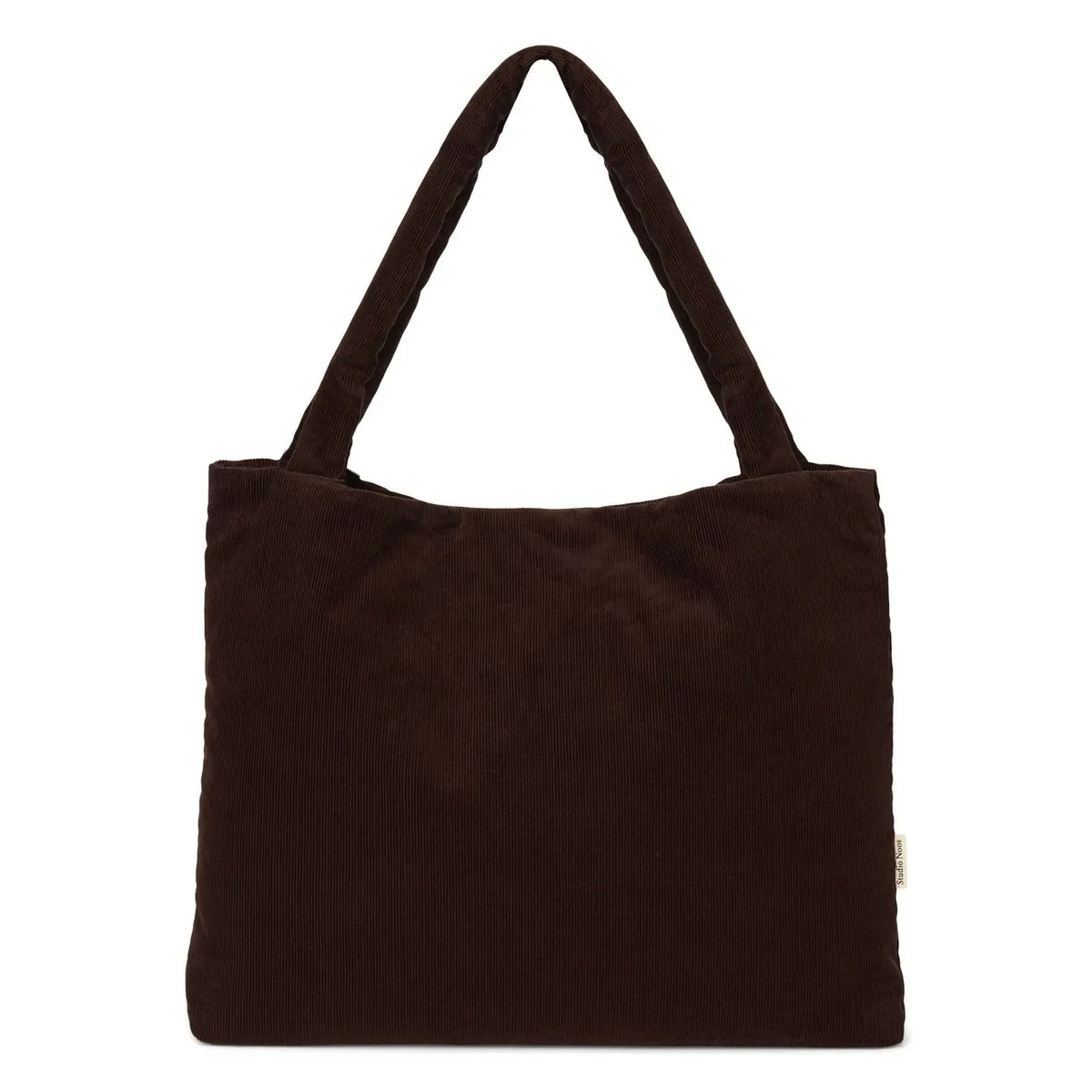 Studio Noos - bolso maternal de terciopelo | Marrón oscuro