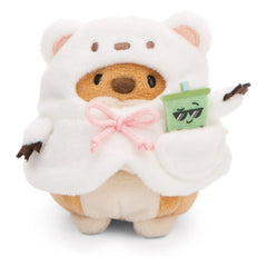 Nici - Perro de peluche Hiro con disfraz de oso polar | Blanco
