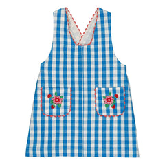 Hello Simone - Vestido Christie Vichy | Azul
